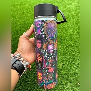 Halloween Horror water bottle tumbler